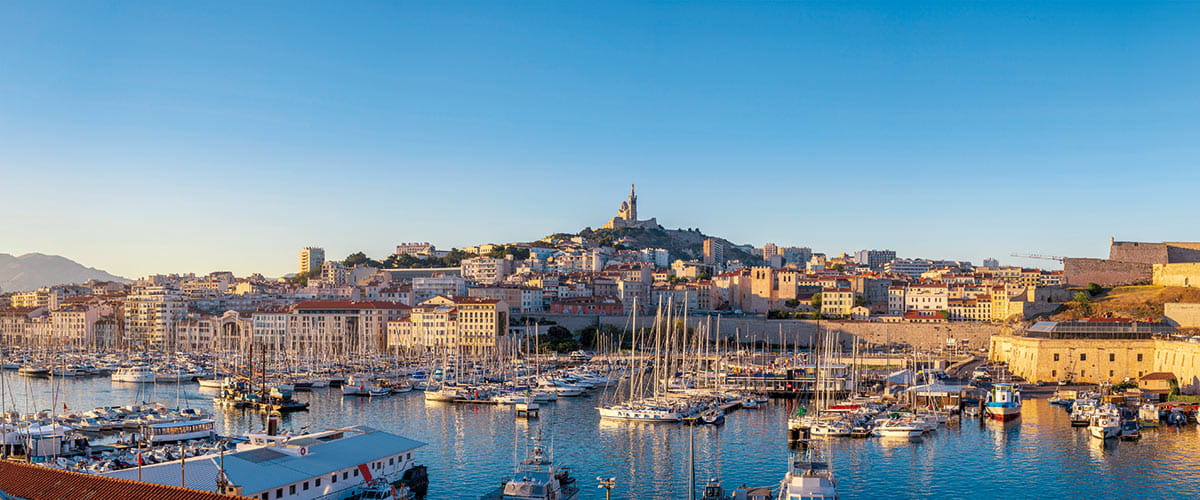 Marseille and its marina